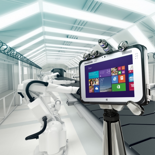Robot Hand and Assembly Line – Panasonic FZ-M1